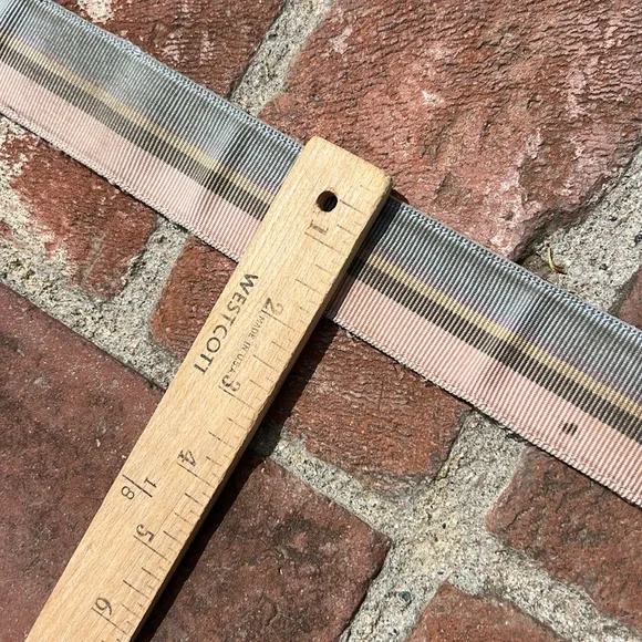 Gucci Multicolor Stripe Canvas and Leather Interlocking G Buckle Belt . Size 36 - Picture 17 of 17